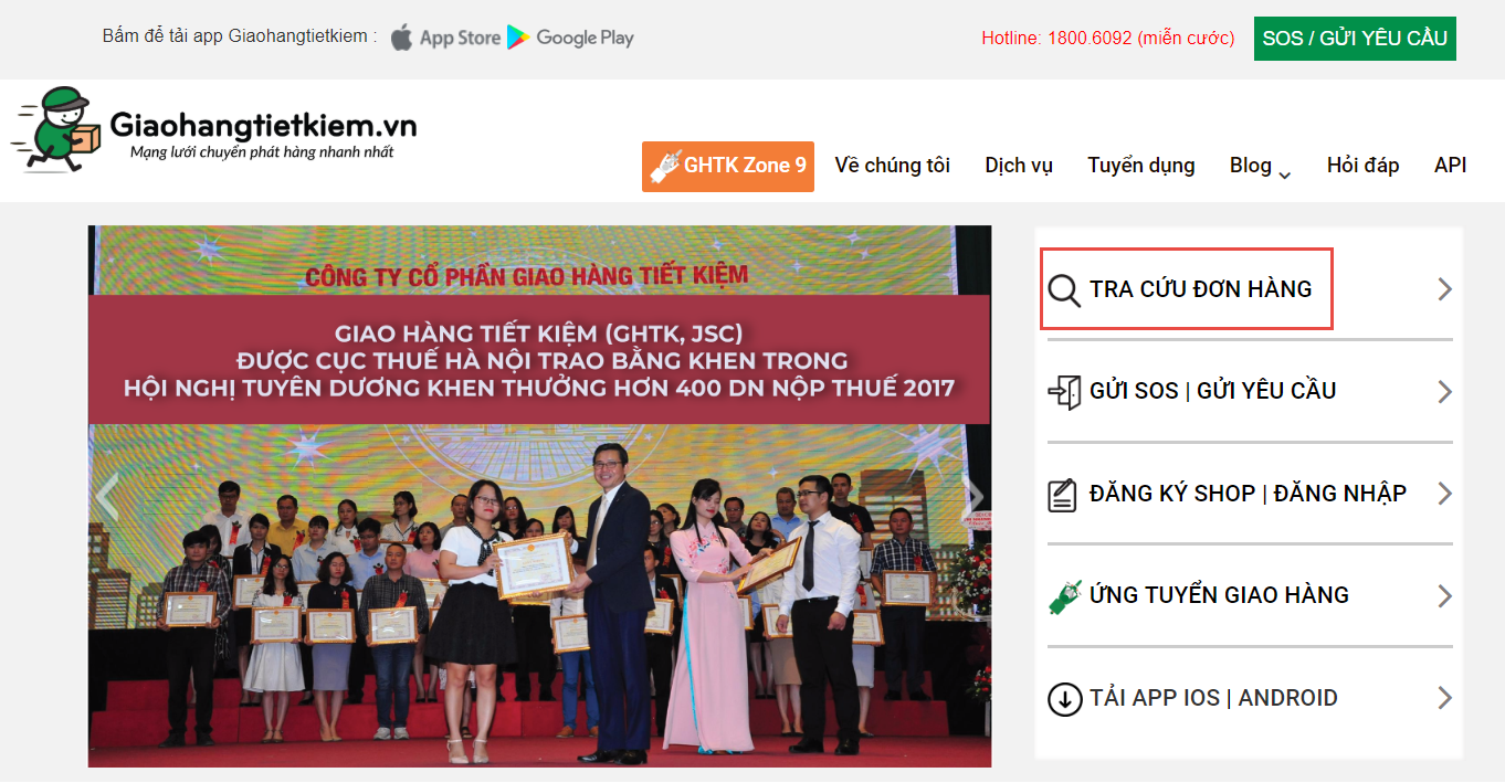 Tra cứu vận đơn Giao Hàng Tiết Kiệm(GHTK) - Nhanh & Chính xác